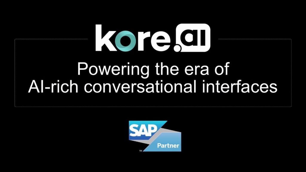 Kore Announces New Bots Improve Efficiency Across Enterprise Systems Running Sap Software