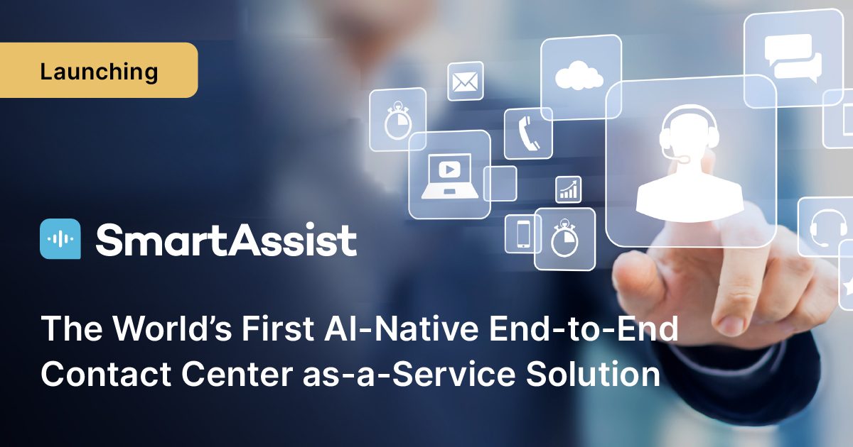 Kore.ai Launches SmartAssist, The World’s First AI Native End To End Contact Center As A Service Solution